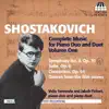 Vicky Yannoula & Jakob Fichert - Shostakovich: Complete Music for Piano Duo and Duet, Vol. 1